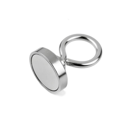 Sistema magnetico POT per sollevamento con anello di fissaggio